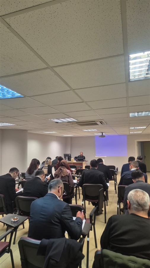 İl Müdürlüğümüz personellerine 6331 sayılı İş Sağlığı ve Güvenliği Kanunu kapsamında Temel İş Sağlığı ve Güvenliği Eğitimi verilmiştir.